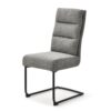 Krzesło wspornikowe COMFORT – tkanina strukturalna grey 40461