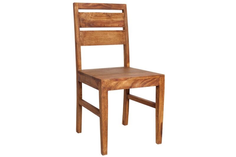 Krzesło LAGOS – lite drewno sheesham naturalne 35861