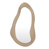 Lustro ścienne ORGANIC 130 cm – kremowa rama z drewna mango 47571