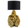 Lampa stołowa KING APE 55 cm – złoto-czarna 48026