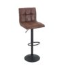 Hoker MODENA 95–115 cm – mikrofibra vintage brown, regulowana wysokość 37937