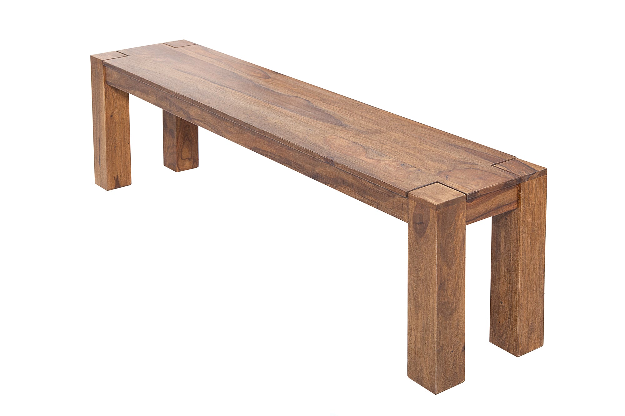 Ławka MAKASSAR 160 cm – lite drewno sheesham naturalne 15520 Ławka MAKASSAR 160 cm – lite drewno sheesham naturalne 15520