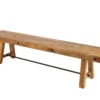 Ławka FINCA 165 cm – drewno sosnowe vintage brown 41288