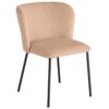 Krzesło LYON – tkanina sztruksowa cord pink 44962