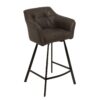 Hoker LOFT z podłokietnikami – mikrofibra antique grey 39081