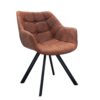 Krzesło THE DUTCH COURTURIER – mikrofibra antique brown 37614
