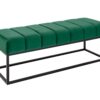 Ławka PETIT BEAUTE 110 cm – welur emerald green 40316