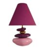 Lampa stołowa STONES OF ECSTASY 60 cm – różowe złoto 70021