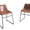 Krzesło DJANGO – mikrofibra vintage brown 37347