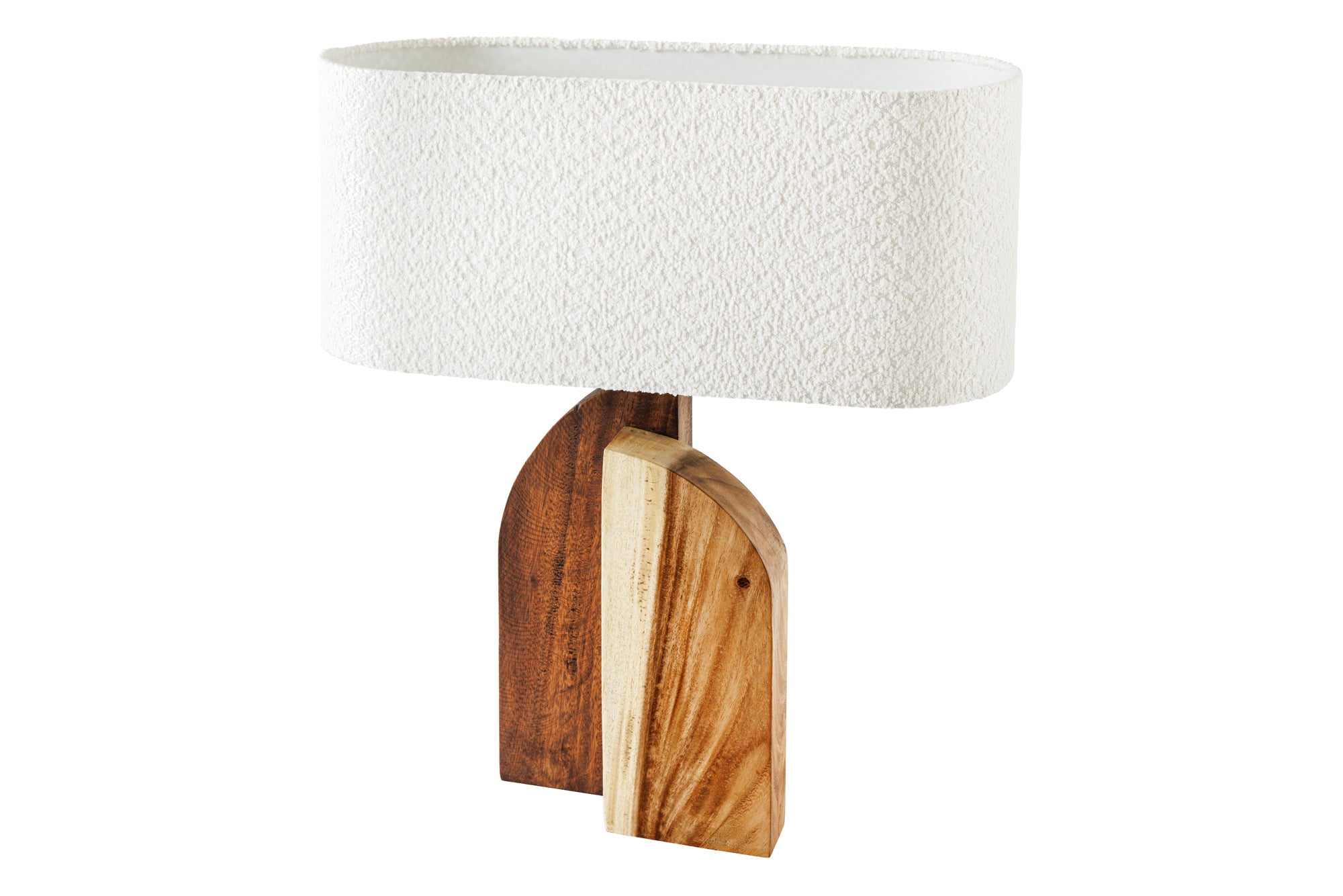 Lampa stołowa LOVERS 60 cm – drewno raintree 46649