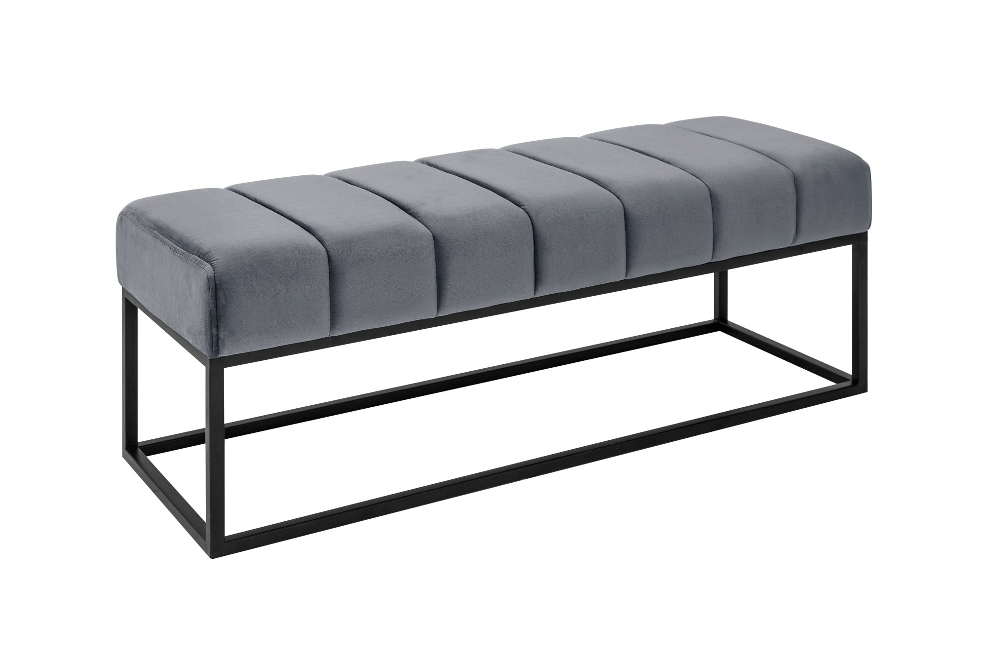 Ławka PETIT BEAUTE 110 cm – welur silver grey 44267 Ławka PETIT BEAUTE 110 cm – welur silver grey 44267