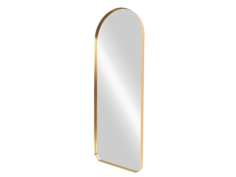 Lustro ścienne ARCA 160 cm – aluminiowa rama w kolorze złotym 48236
