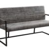 Ławka LOFT 160 cm z podłokietnikami – mikrofibra vintage grey 38199