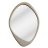 Lustro ścienne ORGANIC 90 cm – rama greige 48129