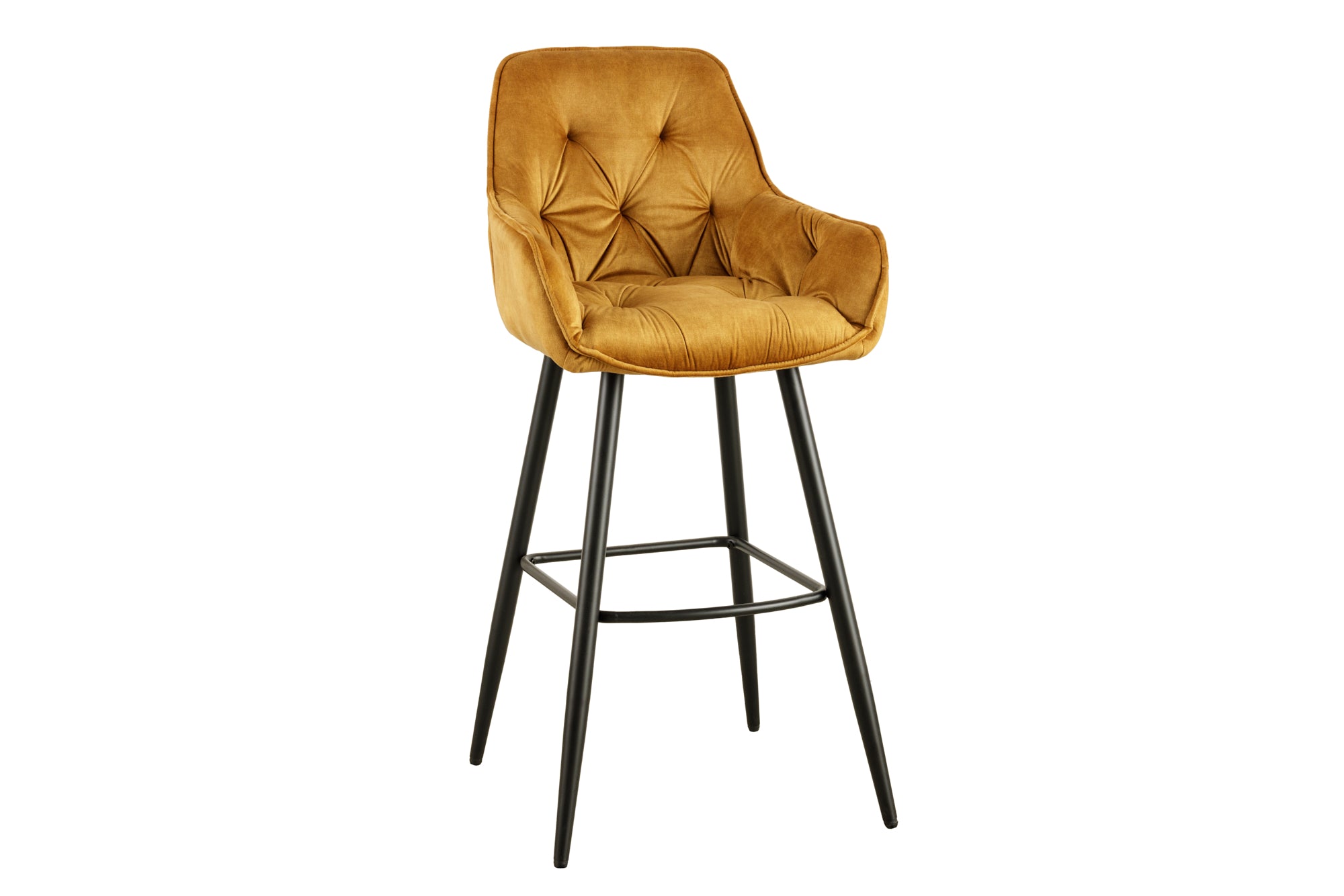 Hoker MILANO 75 cm z podłokietnikami – welur mustard yellow 41959 Hoker MILANO 75 cm z podłokietnikami – welur mustard yellow 41959