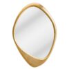 Lustro ścienne ORGANIC 90 cm – złota rama 48127