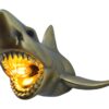 Kinkiet SHARK 40 cm – ręcznie wykonany, złoty 48030