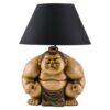 Lampa stołowa SUMO 50 cm – beżowo-czarna 48024