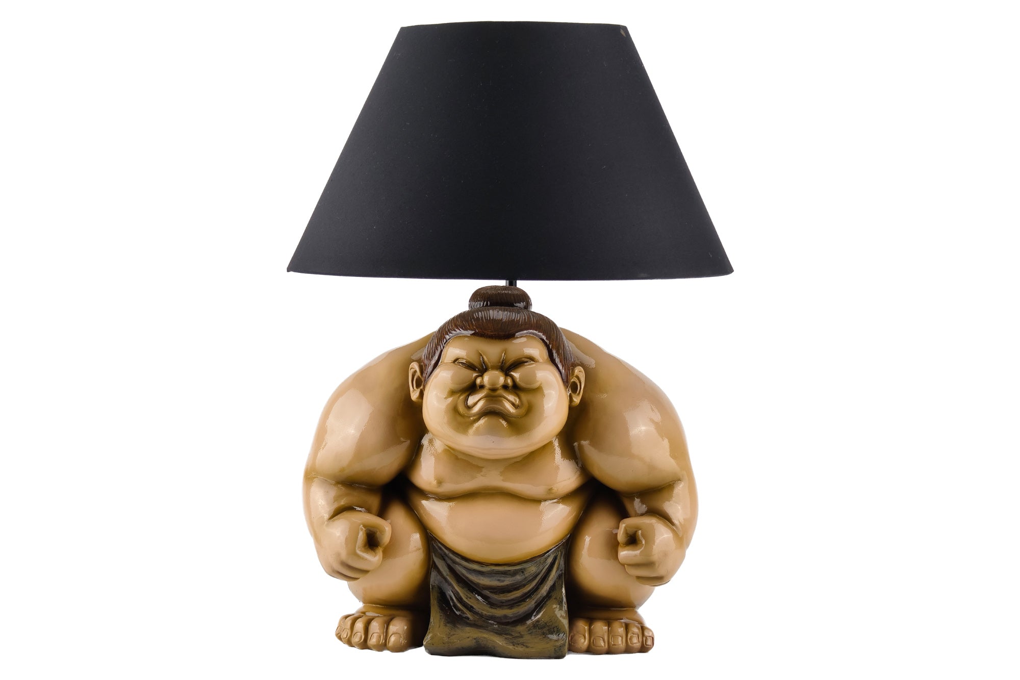 Lampa stołowa SUMO 50 cm – beżowo-czarna 48024 Lampa stołowa SUMO 50 cm – beżowo-czarna 48024