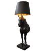 Lampa podłogowa BLACK BEAUTY 130 cm – czarny koń 6530082