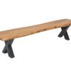 Ławka MAMMUT 160 cm – lite drewno akacji 38353