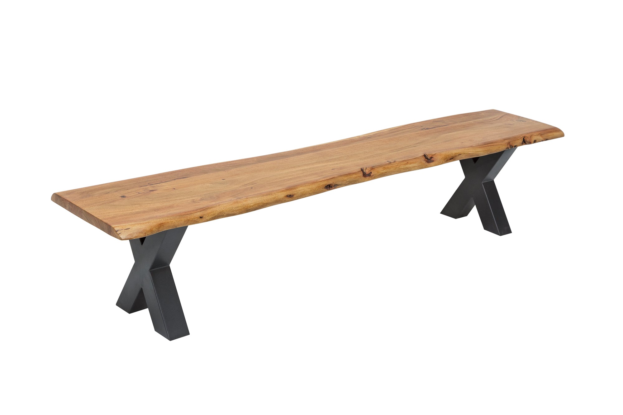 Ławka MAMMUT 160 cm – lite drewno akacji 38353