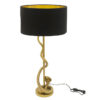 Lampa stołowa COBRA 110 cm – złoty metalowy stelaż 45744