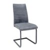 Krzesło wspornikowe APARTMENT – mikrofibra antique grey 39378