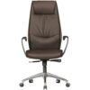 Fotel biurowy OXFORD XXL – skóra naturalna brązowa SPM1.146