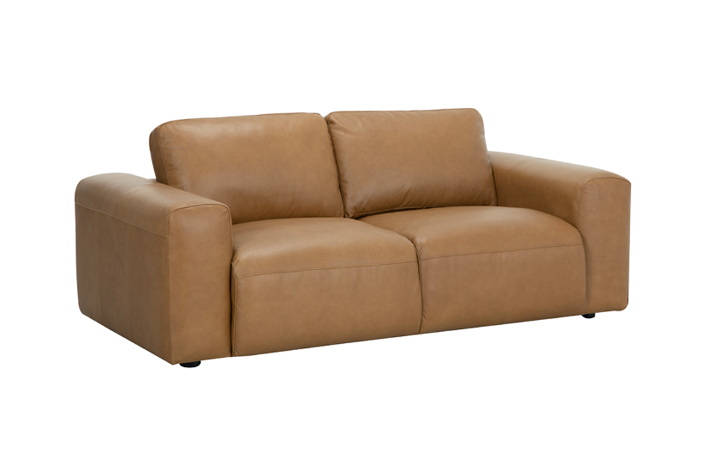 Sofa BIG GEORGE 205 cm – 2-osobowa, skóra naturalna Cognac 48580