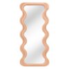Lustro ścienne CURVY 160 cm – designerskie lustro z falowaną ramą 44676
