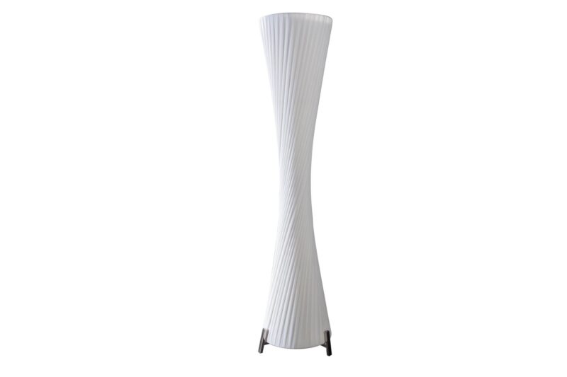 Lampa podłogowa PARIS 160 cm – zwężana forma, biały latex 7680