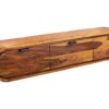 Szafka RTV wisząca ORGANIC 160 cm – drewno sheesham 47755