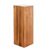 Postument dekoracyjny COLUMNA 75 cm – lite drewno akacjowe 44977