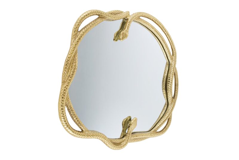 Lustro ścienne SNAKE XL 85 cm – designerskie lustro 45432