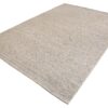 Dywan WOOL 350 × 240 cm – srebrnoszary, wełna i poliester 41718