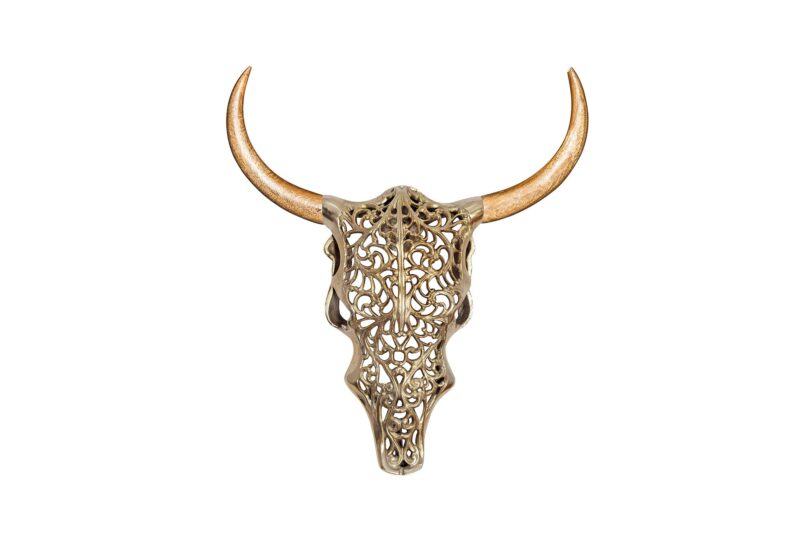 Dekoracja ścienna EXOTIC BULL 60 cm – głowa byka 45661