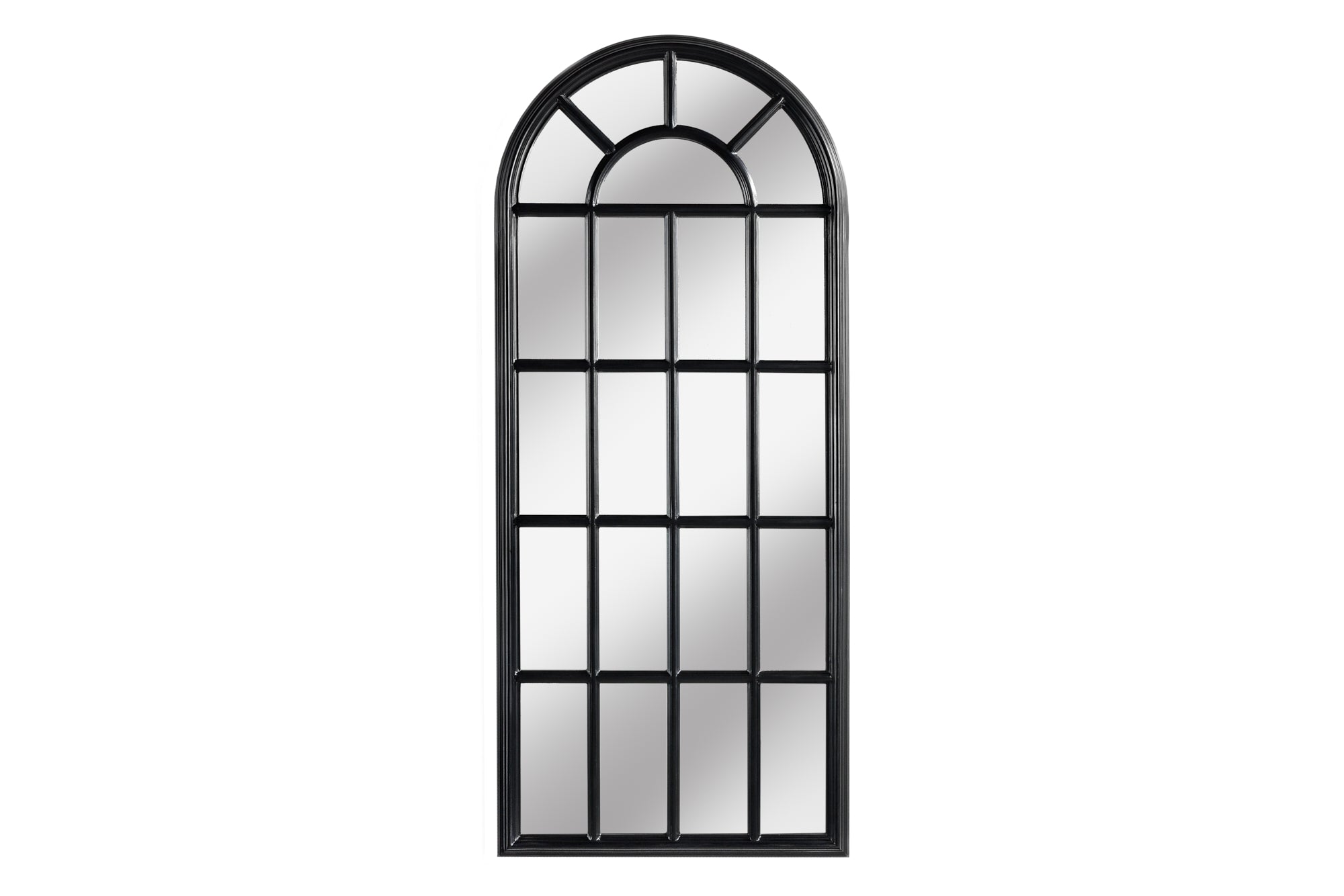 Lustro ścienne CASTILLO 140 cm – czarne 43631