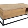 Stolik kawowy MAKASSAR FUNCTION 110 cm – drewno mango Natural Creamy 48105