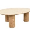 Stolik kawowy ORGANIKO 110 cm – ceramika efekt naturalnego marmuru 48556