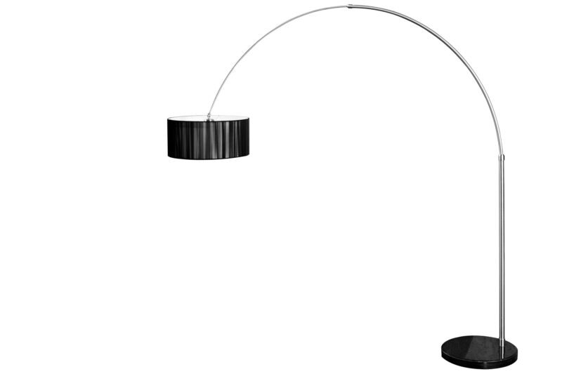 Lampa podłogowa EXTENSO 230 cm – czarna, marmurowa podstawa 7162