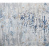 Dywan ABSTRACT 350 × 240 cm – szaro-niebieski, bawełna i poliester 40523