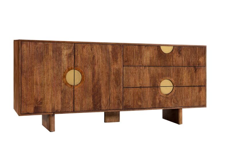 Komoda MADISON 180 cm – drewno mango brązowe 48838