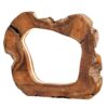 Lampa stołowa ORGANIC ARTWORK 45 cm – drewno teak, taśmy LED 44684