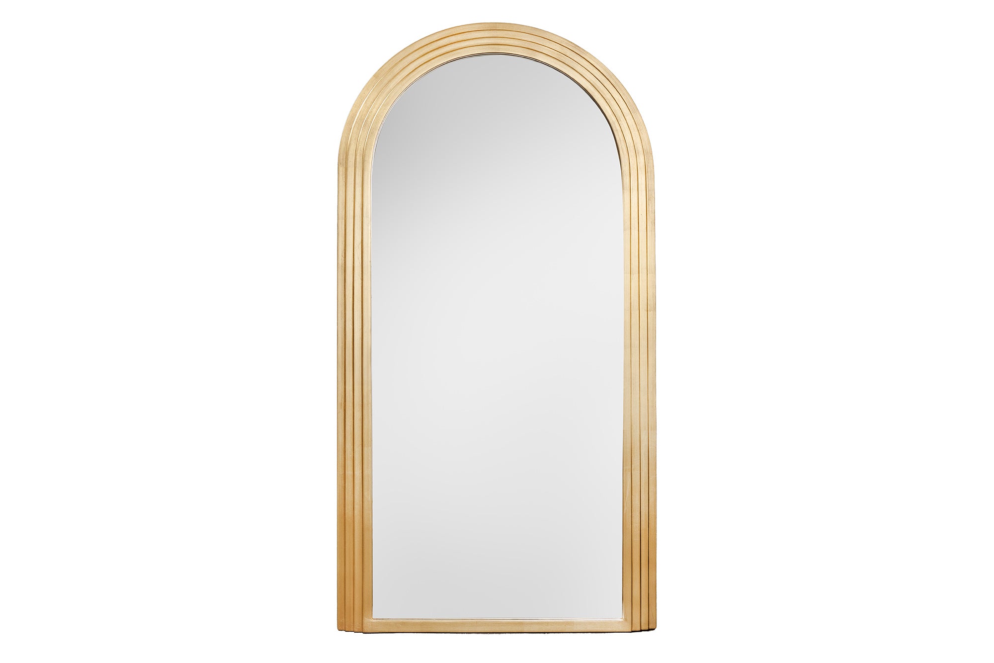 Lustro ścienne ART DECO 160 cm – złote designerskie lustro z dekoracyjną ramą 44678