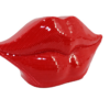 Dekoracja DISCO LIP 45 cm – czerwone usta 3D 70088