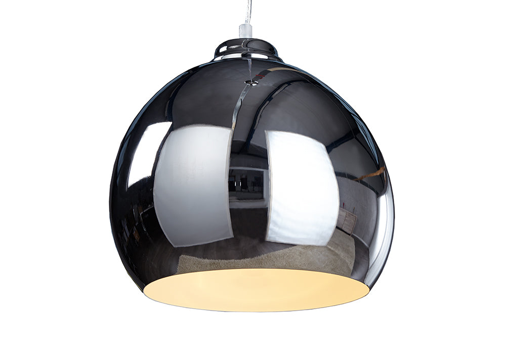 Lampa wisząca CHROMAGON – chromowany metalowy klosz 8605