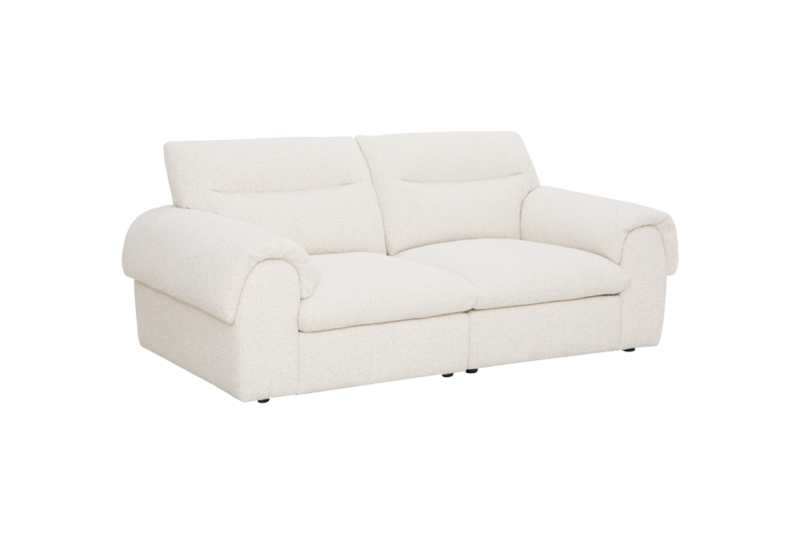 Sofa SIXTH SENSE 210 cm – 3-osobowa, Bouclé beżowa 48575