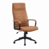 Fotel biurowy LAZIO – mikrofibra Vintage Brown 48704