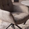 Krzesło obrotowe SIGNATURE 360° – welur taupe 48794
